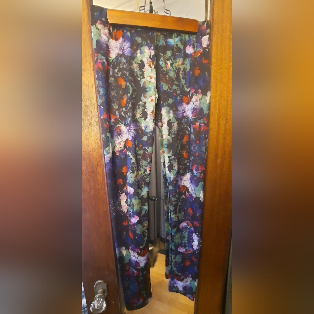Floral print leggings